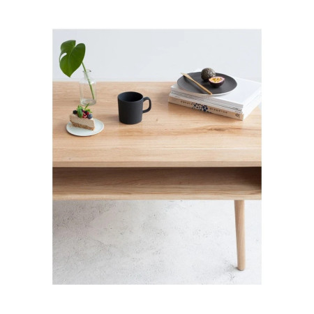 BAU Oak Coffee Table – Scandinavian Style | Oakie Studio