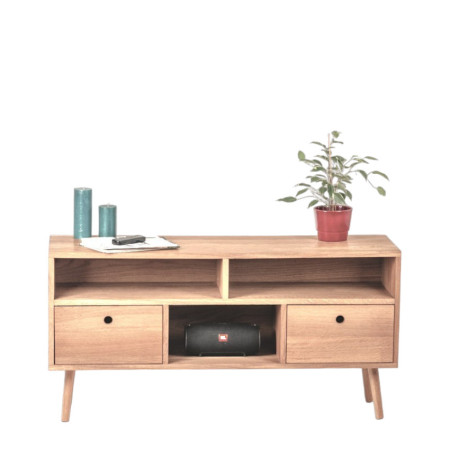 Oak dresser with shelf and drawers – SOL II