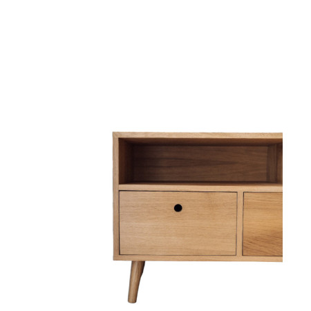 Oak dresser with 3 drawers – SOL I | Oakie Studio
