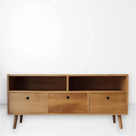 Oak dresser with 3 drawers – SOL I | Oakie Studio