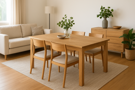 Jak urządzić wnętrze z meblami dębowymi? Praktyczny poradnik